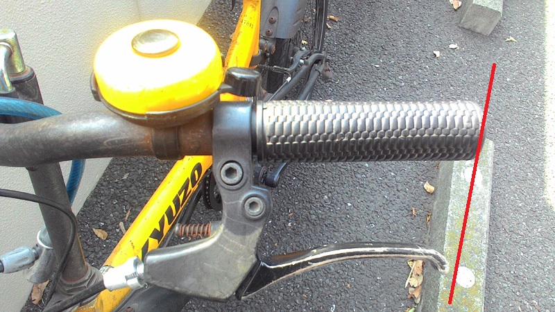 自転車ブレーキレバー交換